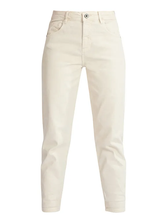 3d Denim Pantalón mujer tiro súper alto