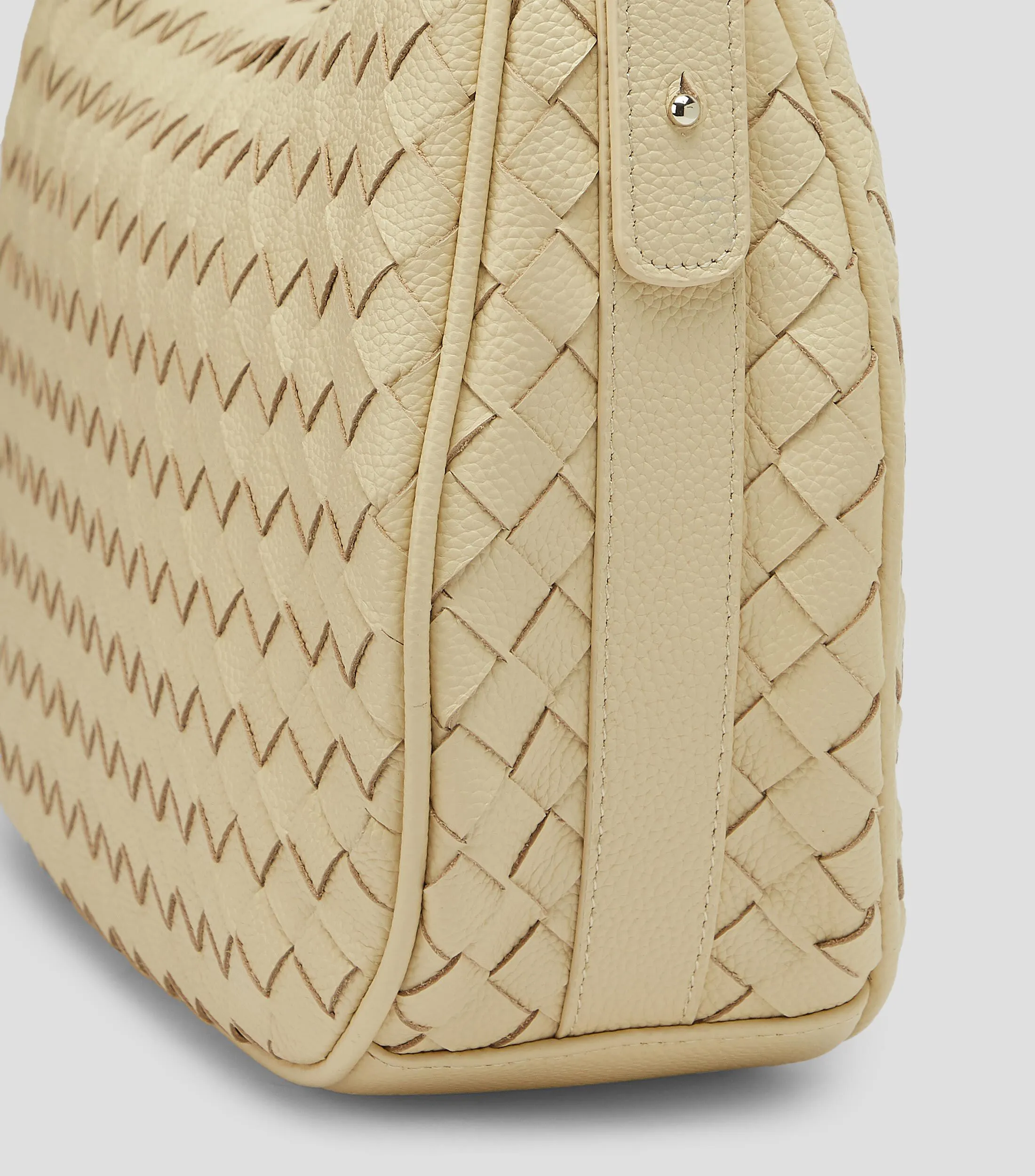 4353_Roberto Verino Bolso Hobo entrelazado en piel Mujer