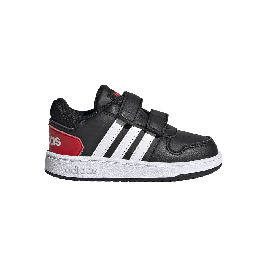 ADIDAS HOOPS 2.0 CMF I CBLACK/FTWWHT/VIV FY9444