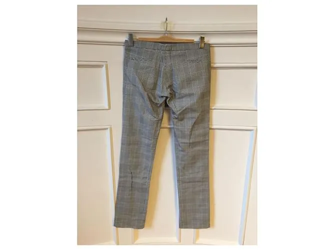ALEXIS MABILLE Pantalón T.Internacional M Algodón Gris 