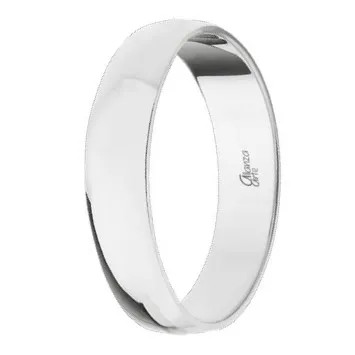 Alianza Oro Blanco Clásica 4,5 mm.