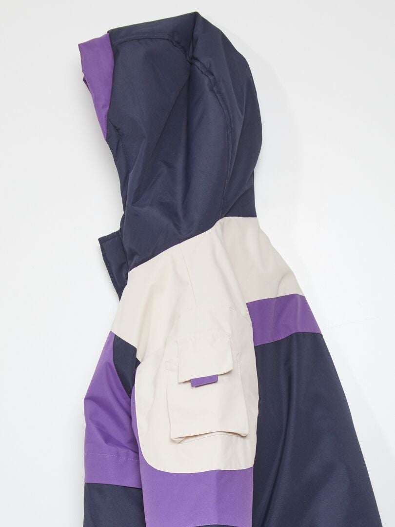 ANORAK IMPERMEABLE  PURPURA