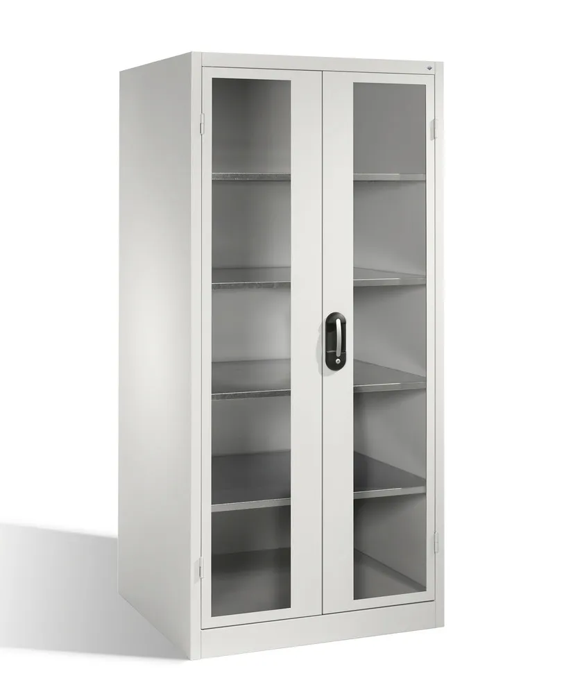 ARMARIO PARA HERRAMIENTAS Y MATERIAL CABOXXL, P. BATIENTES Y MIRILLA, A 930, P 800, H 1950 MM, GRIS