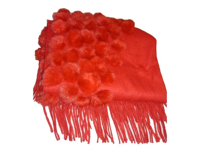 Autre Marque Bufandas Roja 