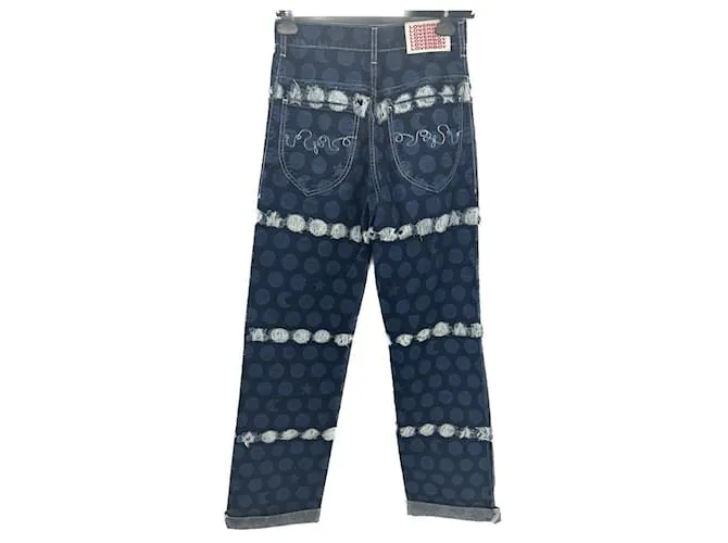 Autre Marque CHARLES JEFFREY LOVERBOY Pantalón T.Algodón S Internacional Azul 