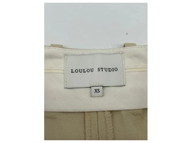 Autre Marque LOULOU STUDIO Pantalón T.Viscosa XS Internacional Beige 