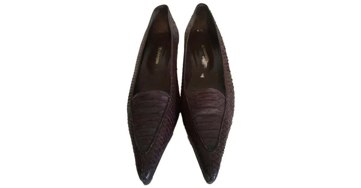 Autre Marque Tacones Castaño 