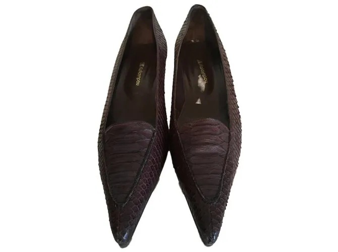 Autre Marque Tacones Castaño 