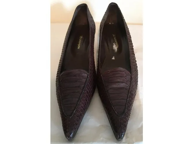 Autre Marque Tacones Castaño 