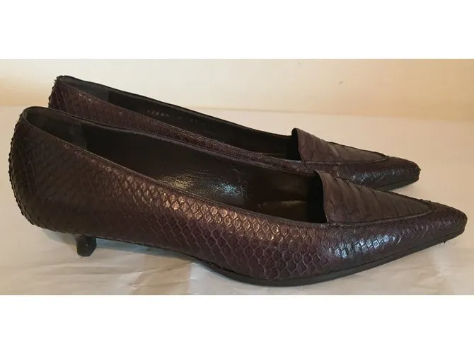 Autre Marque Tacones Castaño 