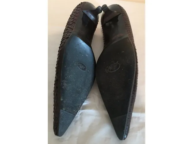 Autre Marque Tacones Castaño 