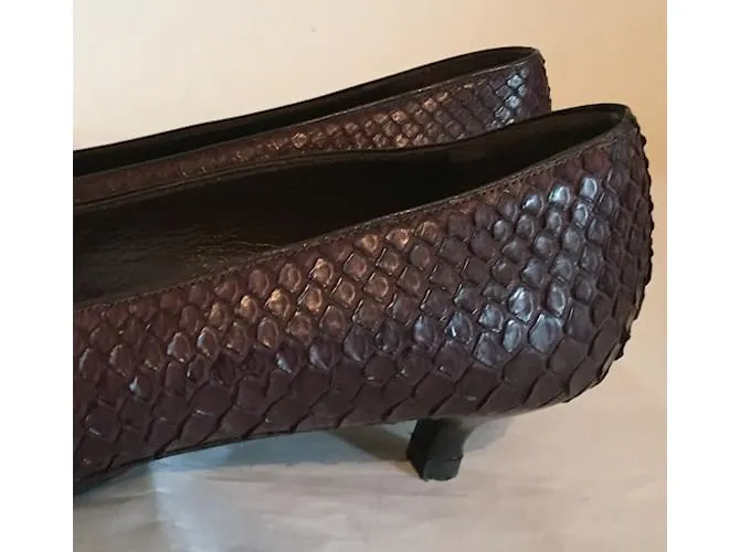 Autre Marque Tacones Castaño 