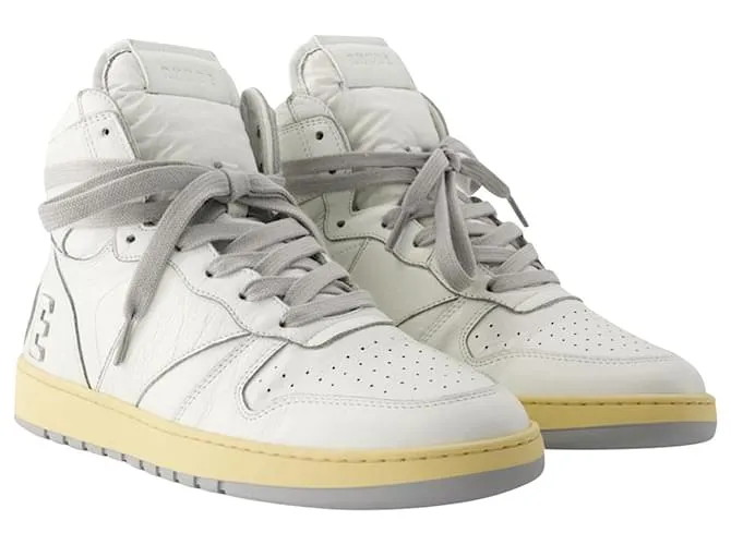 AUTRE MARQUE ZAPATILLAS ALTAS RHECESS  RHUDE  LEA BLANC BLANCO 