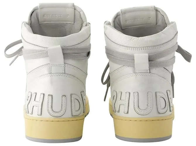 AUTRE MARQUE ZAPATILLAS ALTAS RHECESS  RHUDE  LEA BLANC BLANCO 