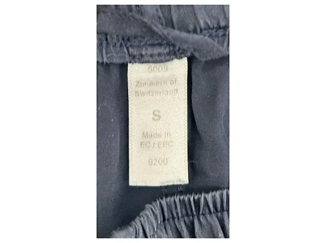 Autre Marque ZIMMERLI DE SUIZA Pantalón T.Seda S Internacional Azul 