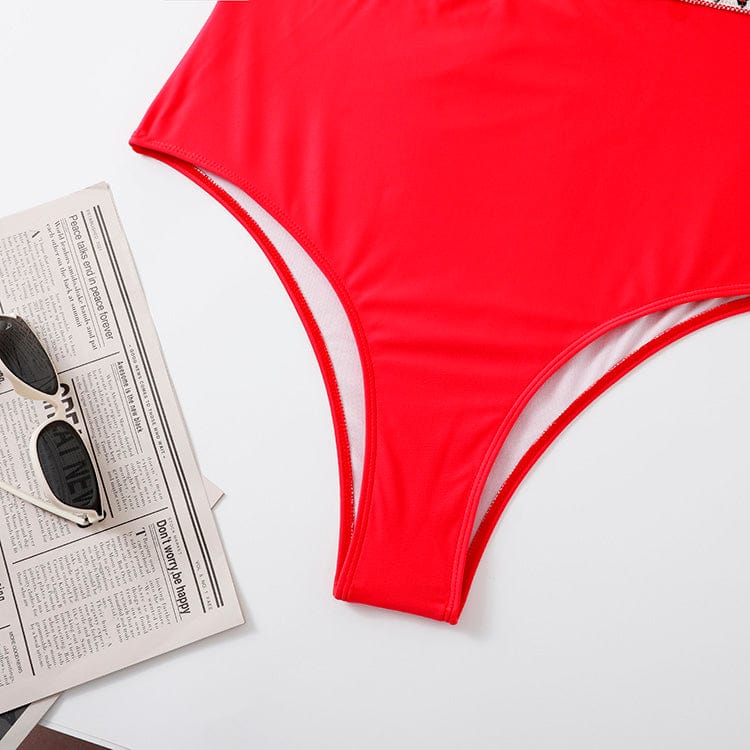 Baador plus size con cinturón estampado