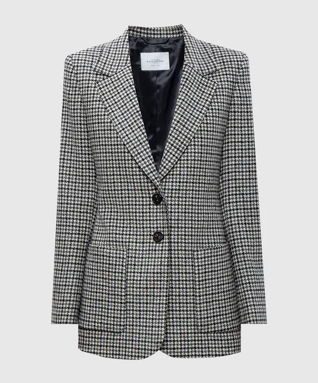 Ballantyne A patterned wool jacket