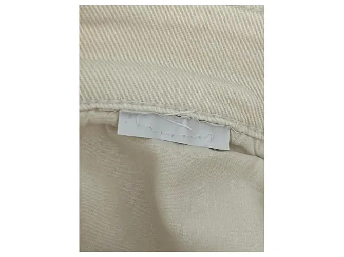 BLUMARINE Pantalón T.International S Algodón Beige 