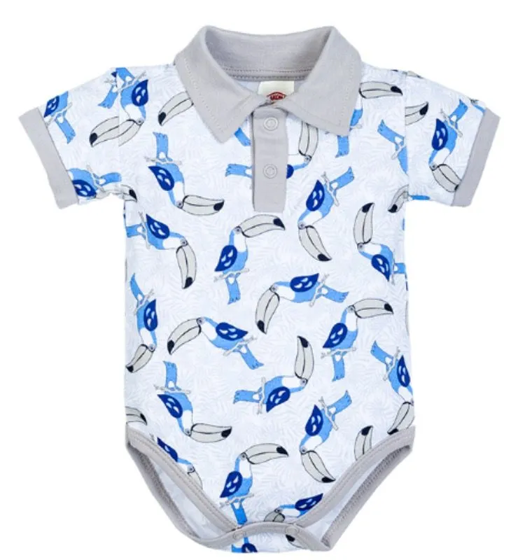 Body polo de manga corta colección Toucan