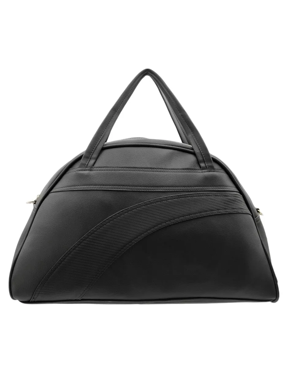 Bolsa Satchel en Piel vegana Color Negro