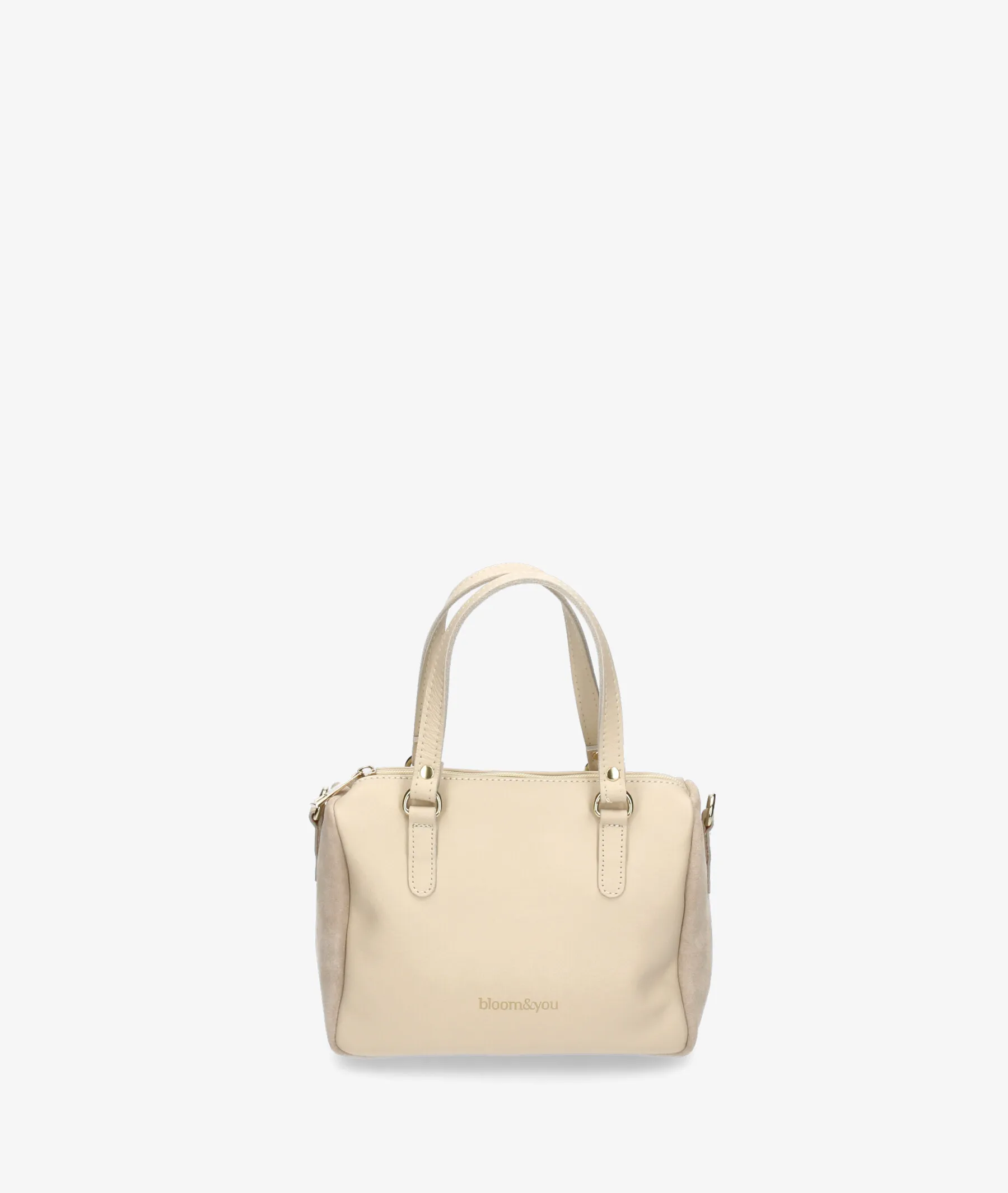 Bolso de piel bloom&you BLOOM CLASSY en beige  Medidas 20 x 17 x 10 cmts