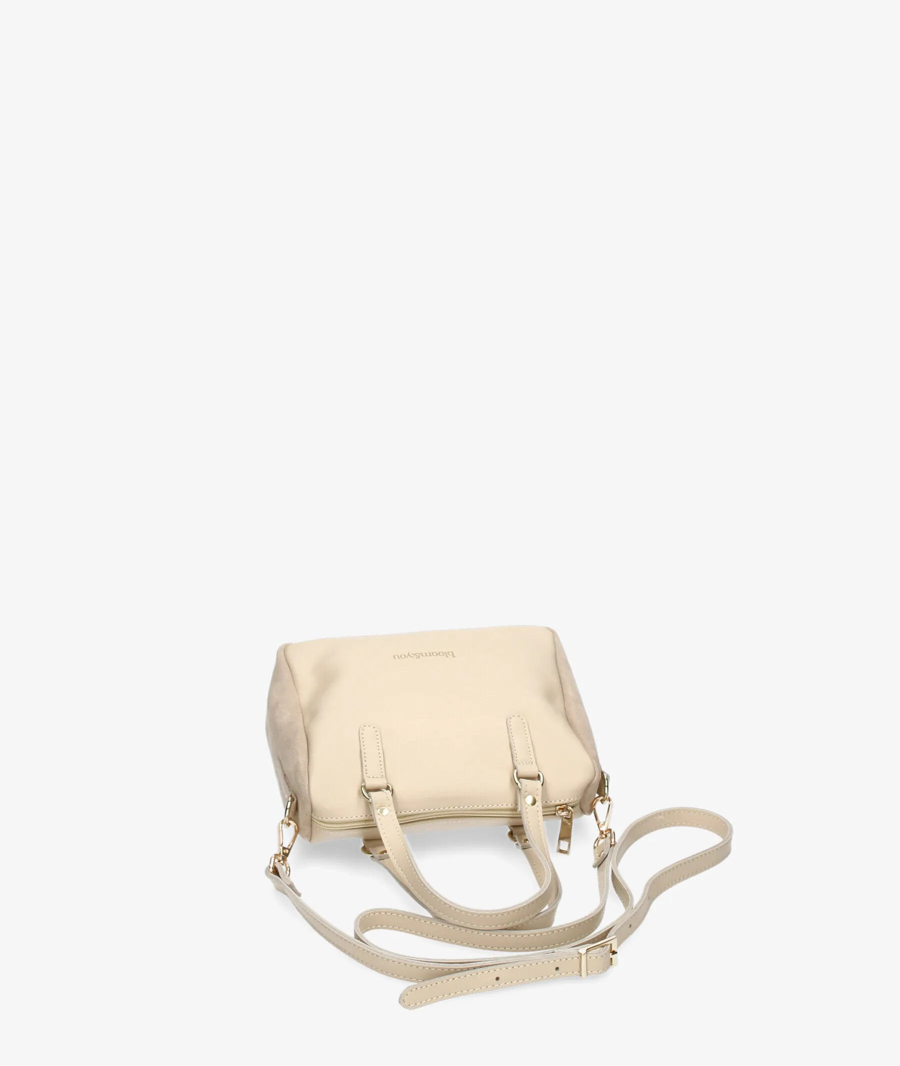 Bolso de piel bloom&you BLOOM CLASSY en beige  Medidas 20 x 17 x 10 cmts