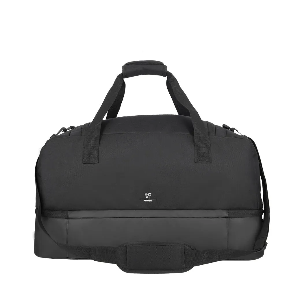 BOLSO DEPORTIVO HOMBRE H22 3XT NEGRO