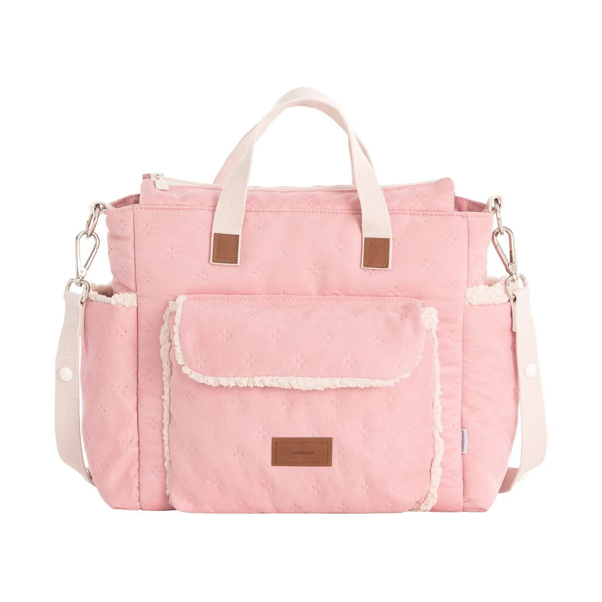 BOLSO MATERNAL PACK SOFT WINTER ROSA 16x43x37 CM CAMBRASS