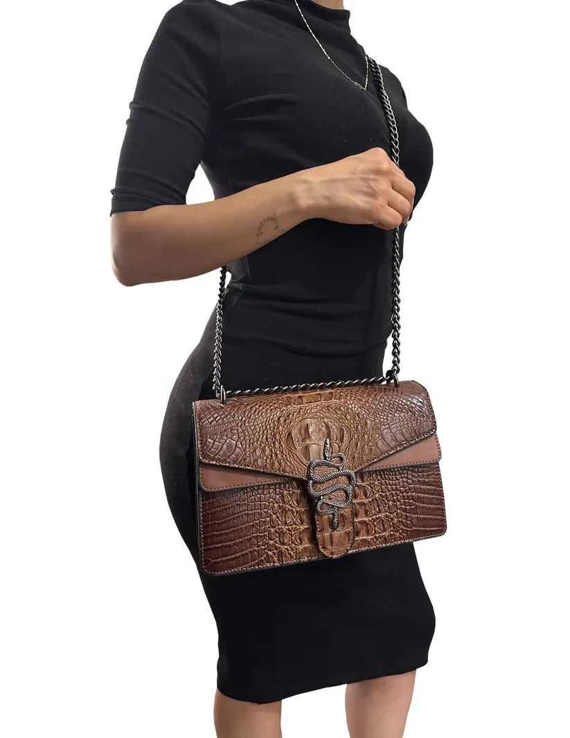 Bolsos Casual Cocodrilo Sainabags SABINA3
