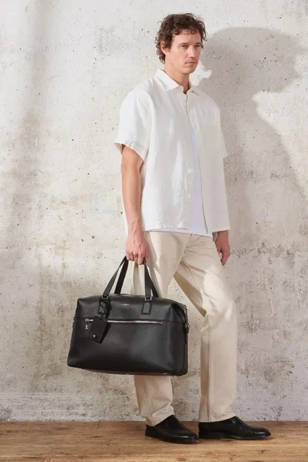 Bolsos Hombre Le Tanneur Tmil4601N01 Noir