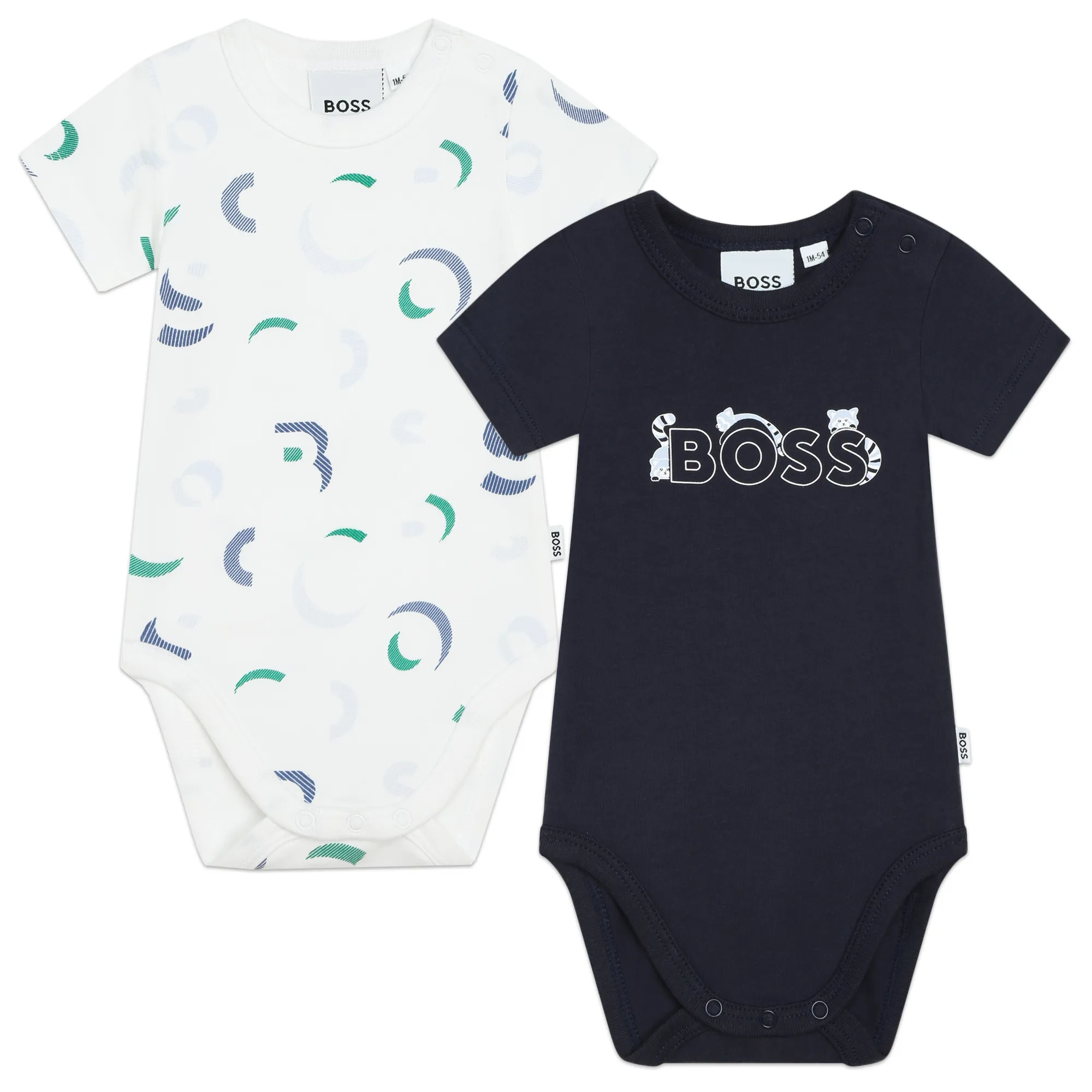 BOSS Pack de 2 bodis estampados