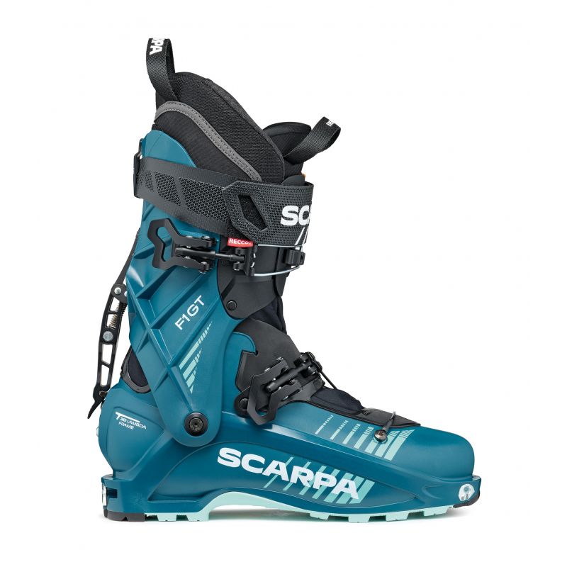 Botas esquí de travesía para mujer Scarpa F1 GT (Petrol Aqua)