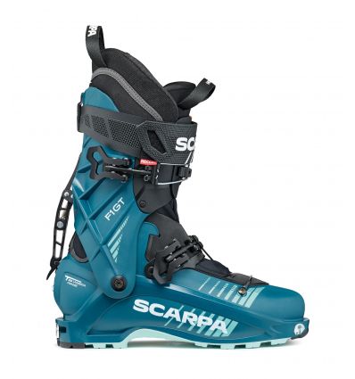 Botas esquí de travesía para mujer Scarpa F1 GT (Petrol Aqua)