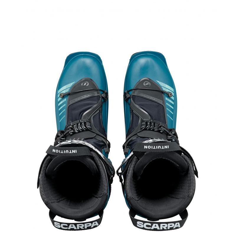 Botas esquí de travesía para mujer Scarpa F1 GT (Petrol Aqua)