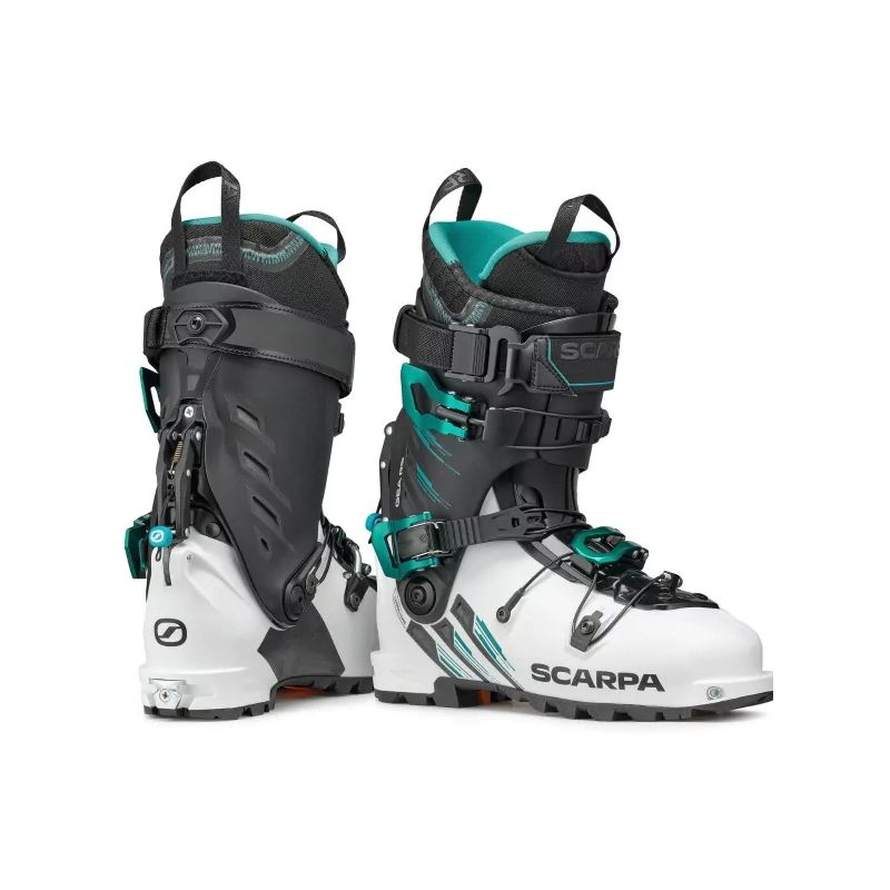 Botas esquí de travesía Scarpa Gea RS (BLANCO NEGRO ESMERALDA) 2024
