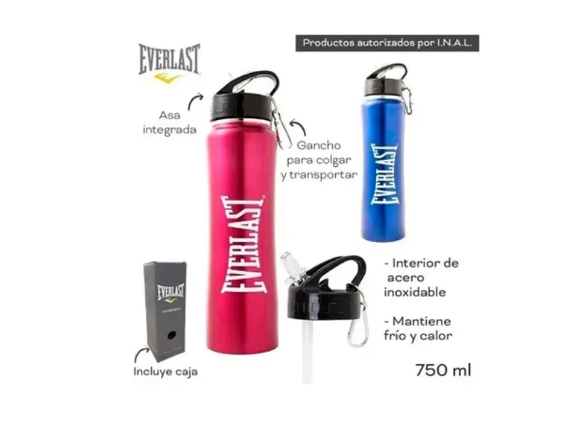 BOTELLA ACERO EVERLAST TRAINING (az) 10926