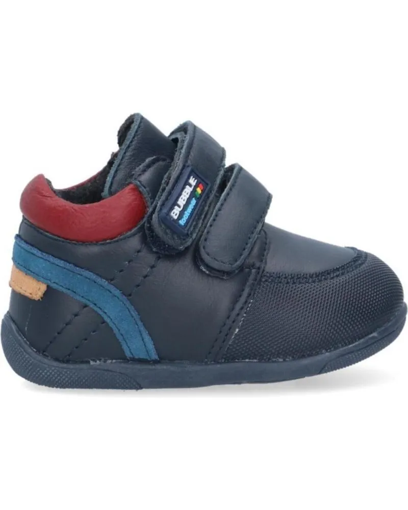 Botines BUBBLE BOBBLE  de Niño BOTIN VELCRO BUBBLE PARA NINO C362 COLOR  MARINO
