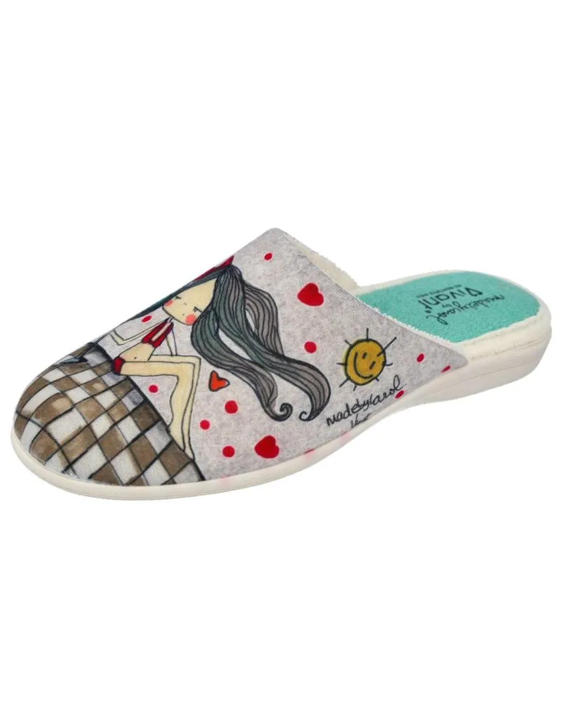 CALZADO DE CASA DE MUJER VIVANT ILC221230 ZAPATILLAS DE CASA M GRIS