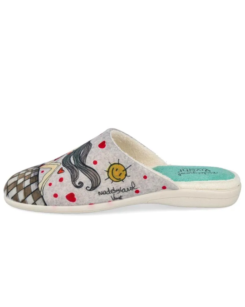 CALZADO DE CASA DE MUJER VIVANT ILC221230 ZAPATILLAS DE CASA M GRIS