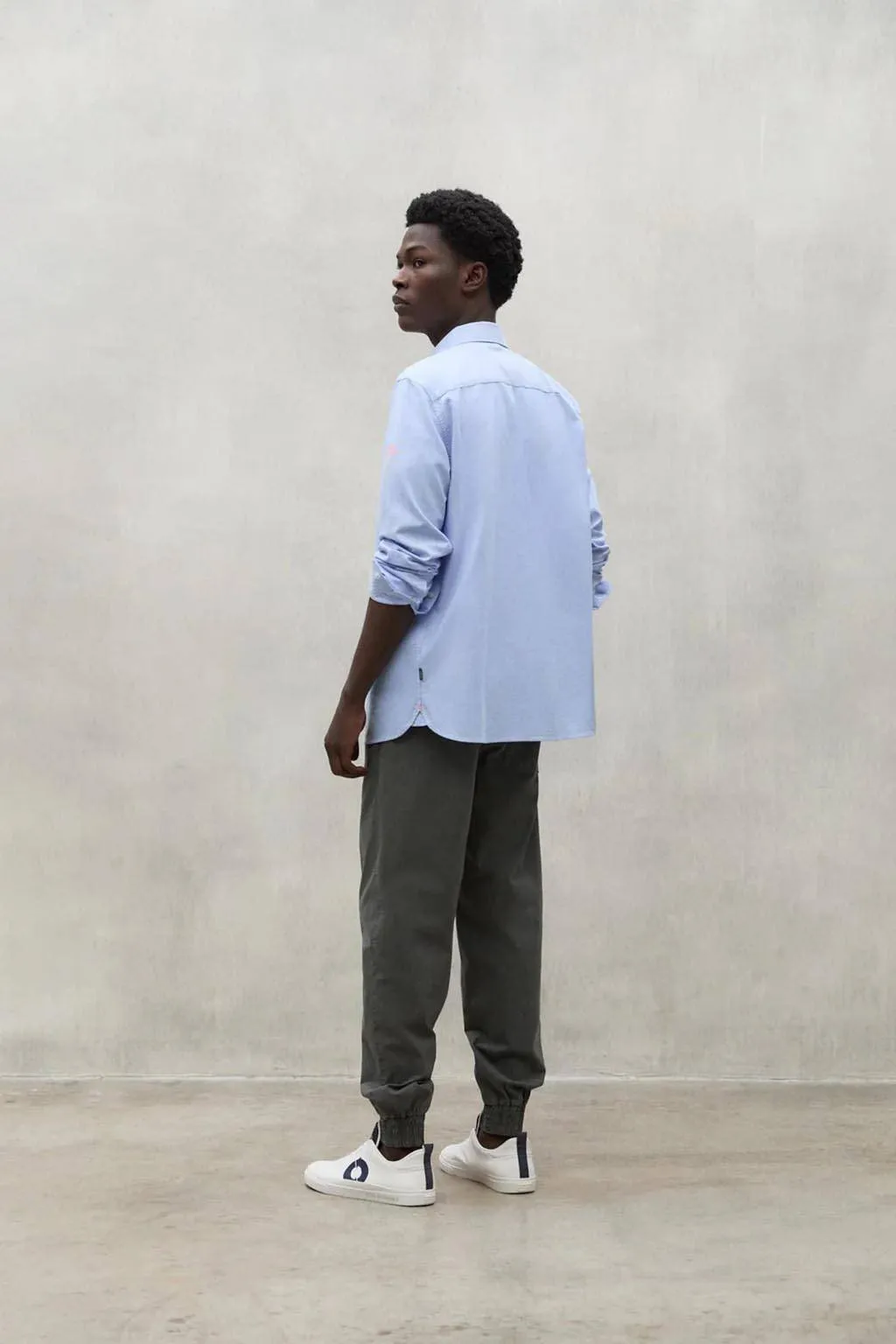 Camisa Ecoalf Hombre Antonio 147 Sky Blue