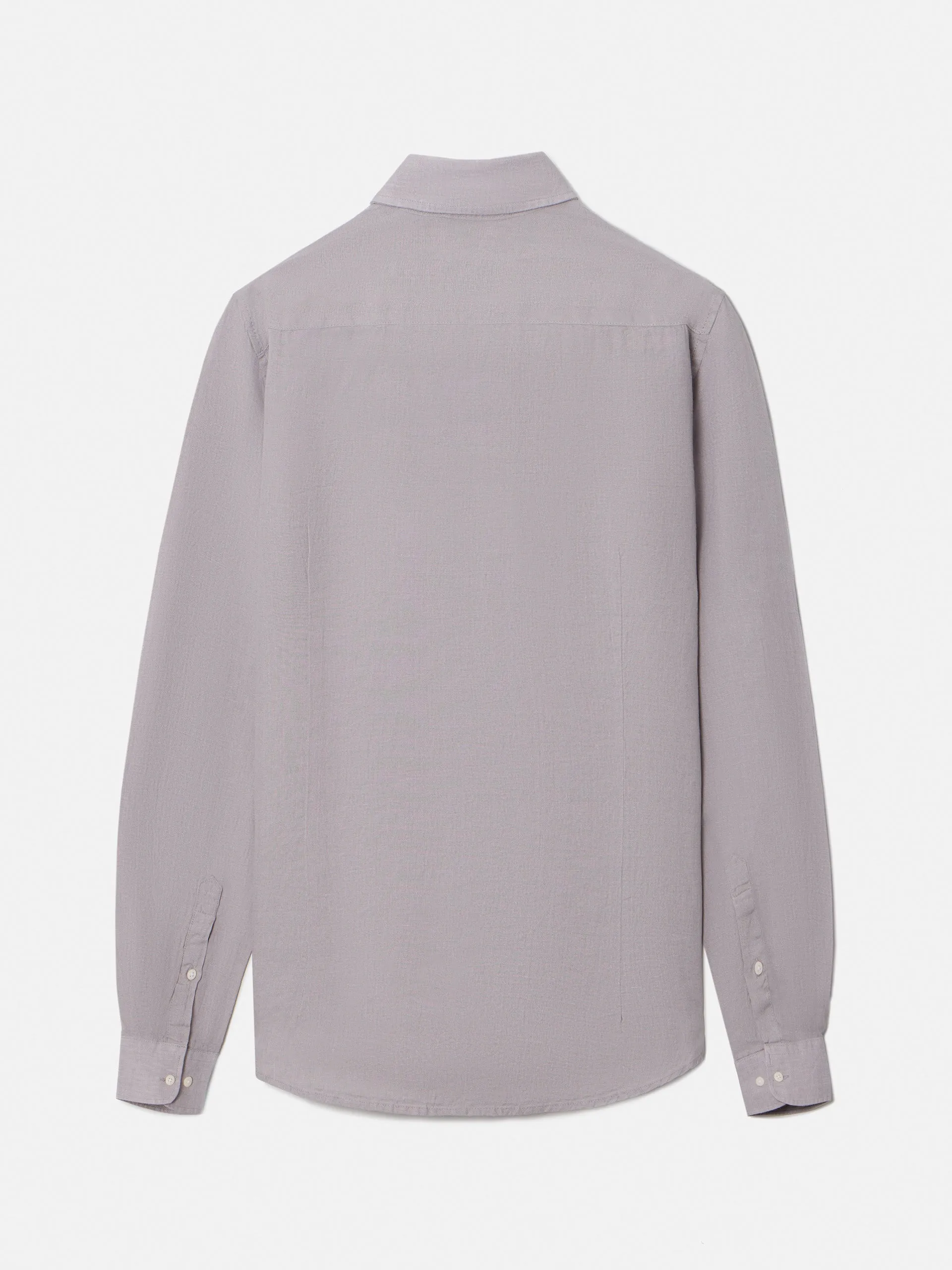 Camisa sport linen gris