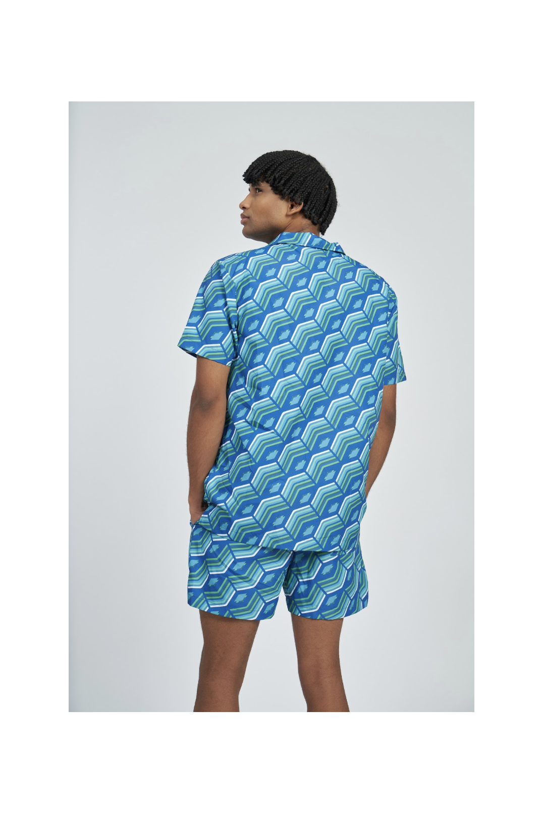 Camisa Umbro  Cabana Printed Quetzal Green Multi