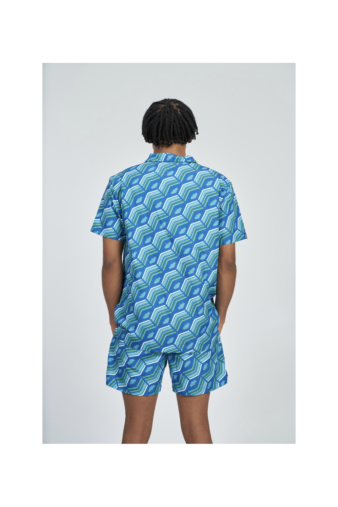 Camisa Umbro  Cabana Printed Quetzal Green Multi