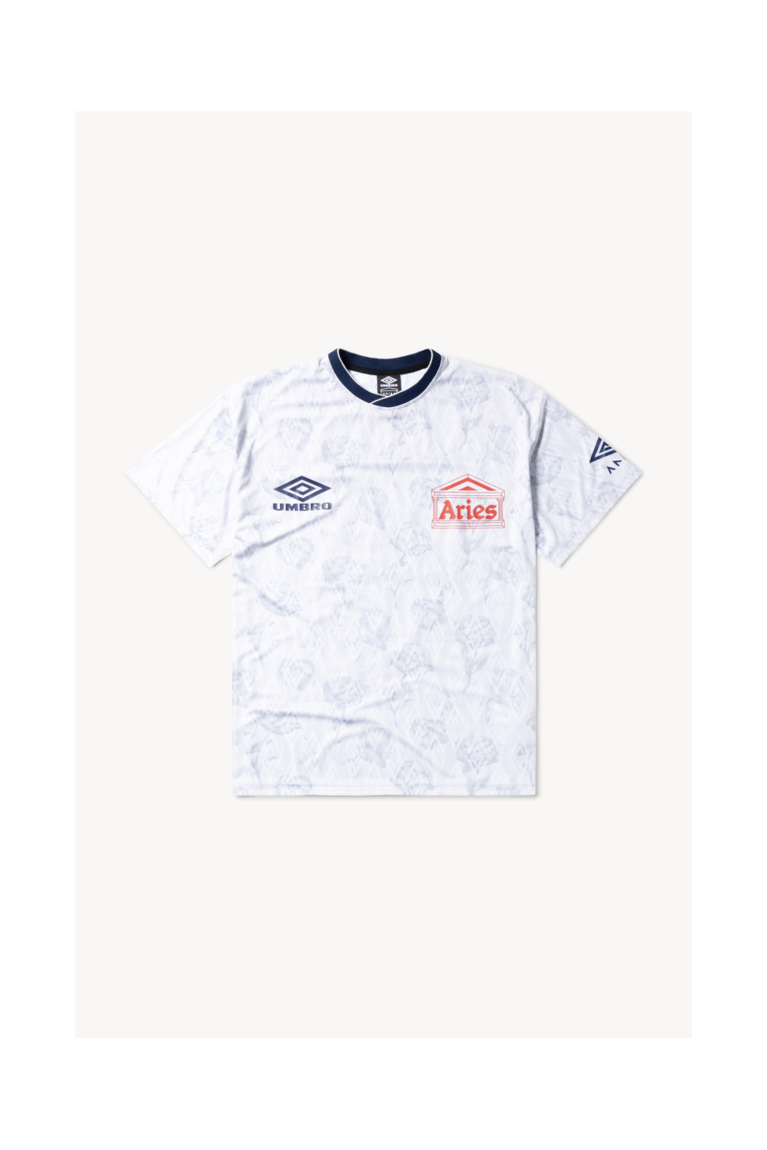Camiseta Aries x Umbro White Roses SS Football Jersey