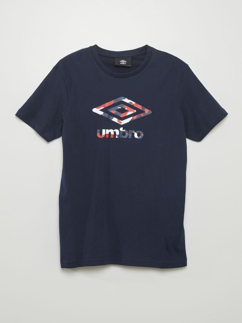 CAMISETA CON LOGO 'UMBRO'  AZUL