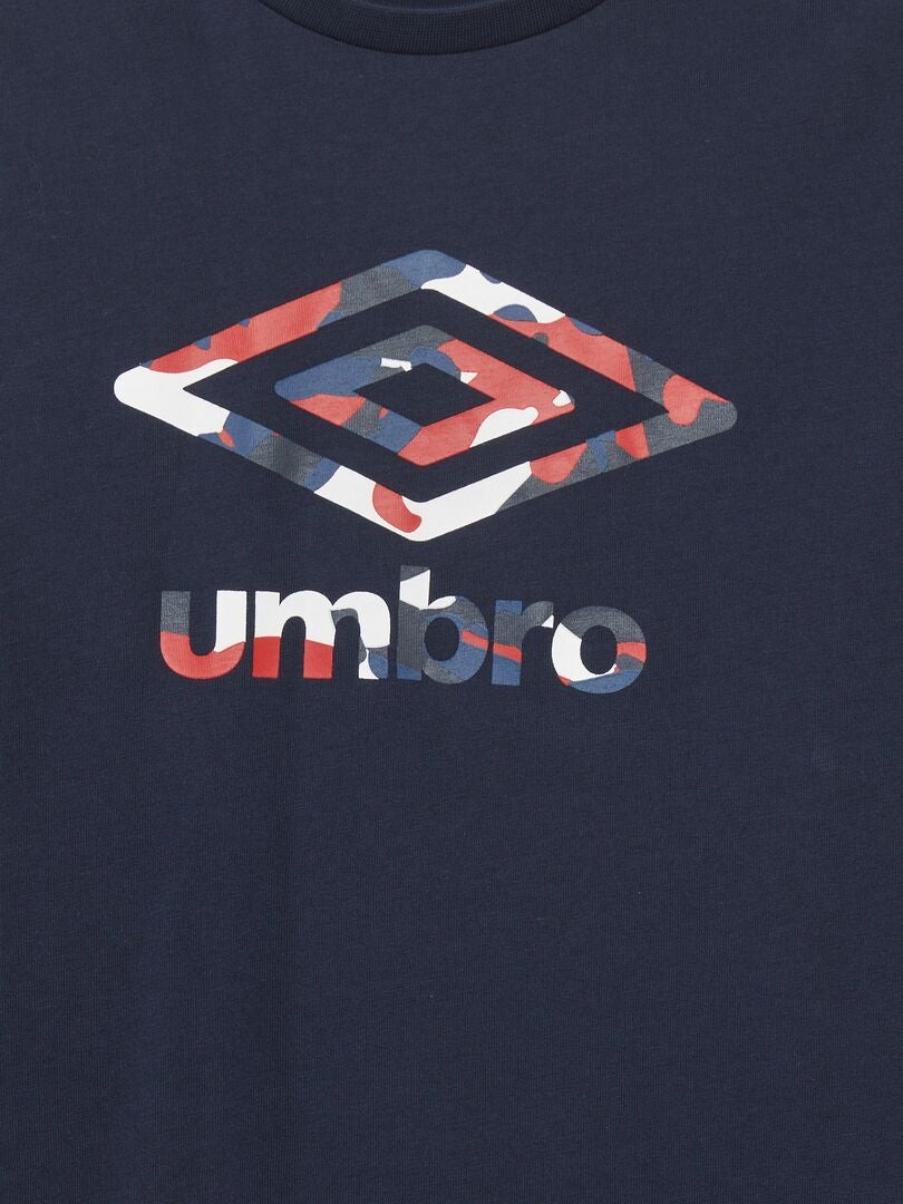 CAMISETA CON LOGO 'UMBRO'  AZUL