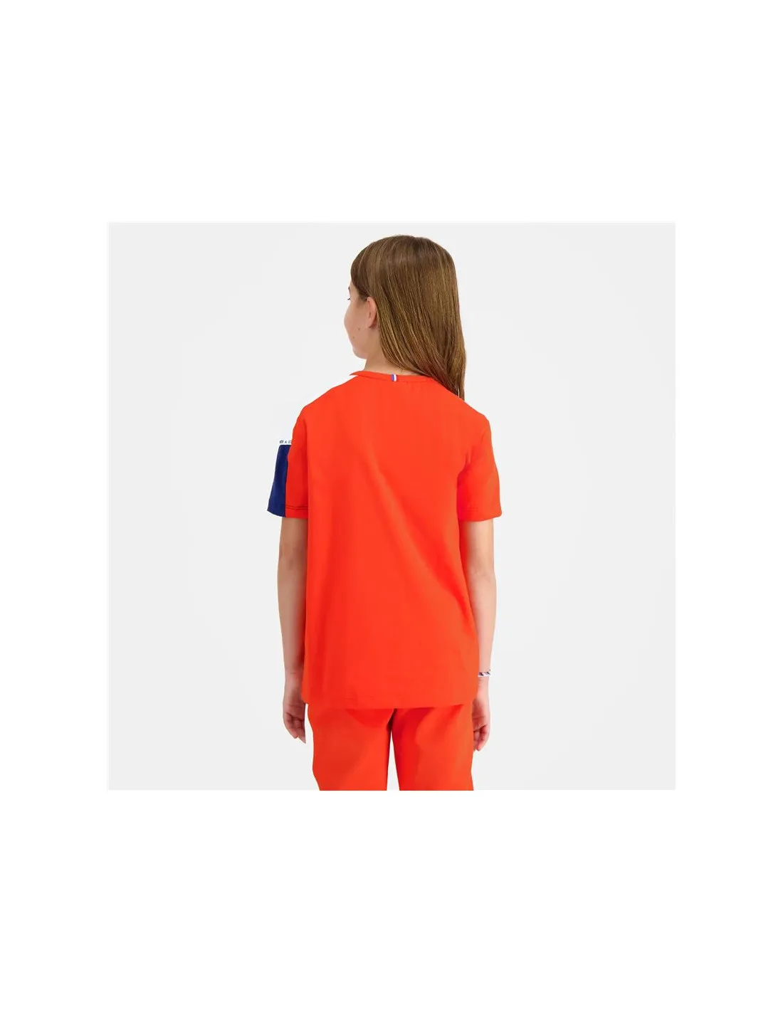 Camiseta Le Coq Sportif Saison Nª 1 Naranja Infantil
