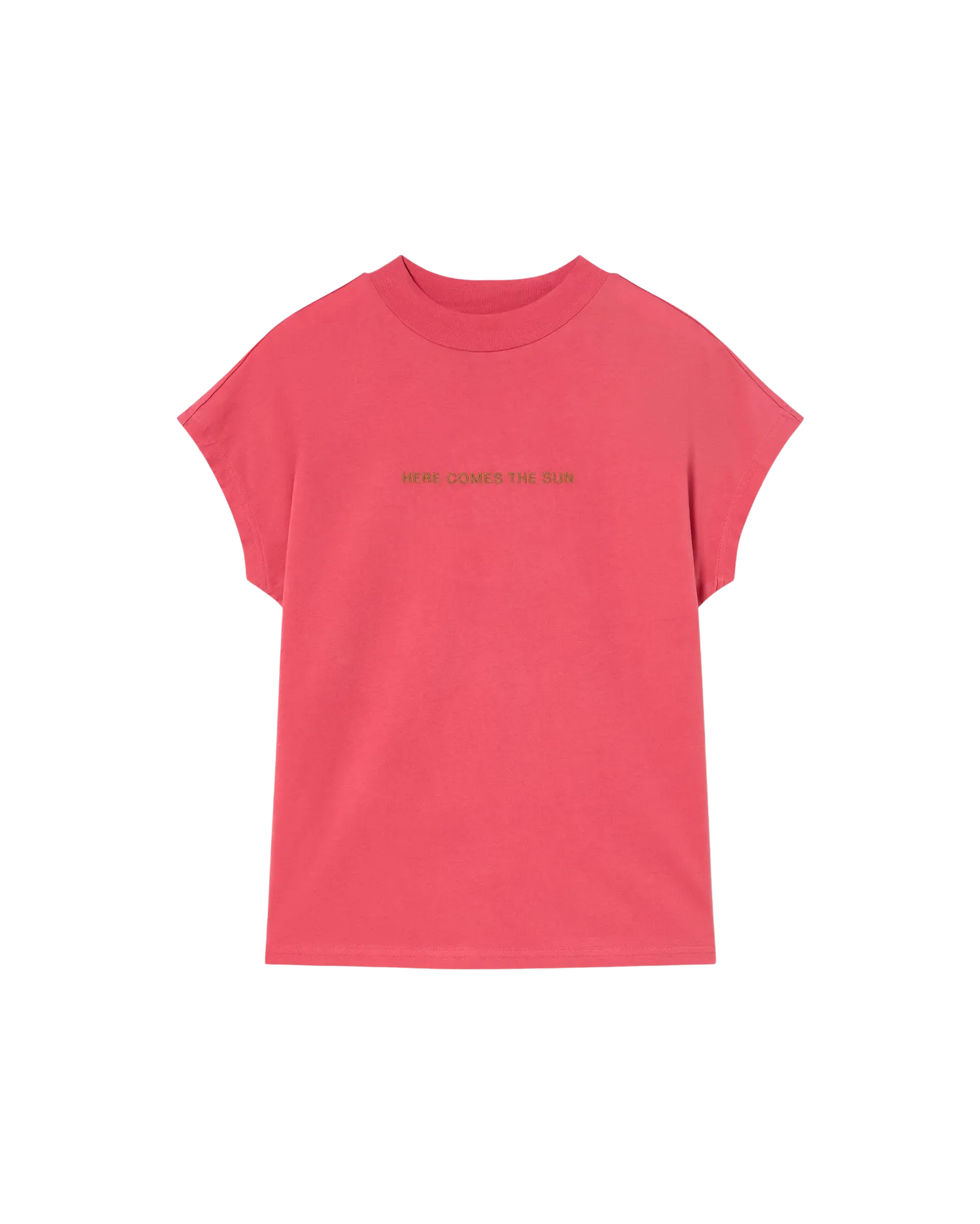 Camiseta Rosa Here Comes The Sun