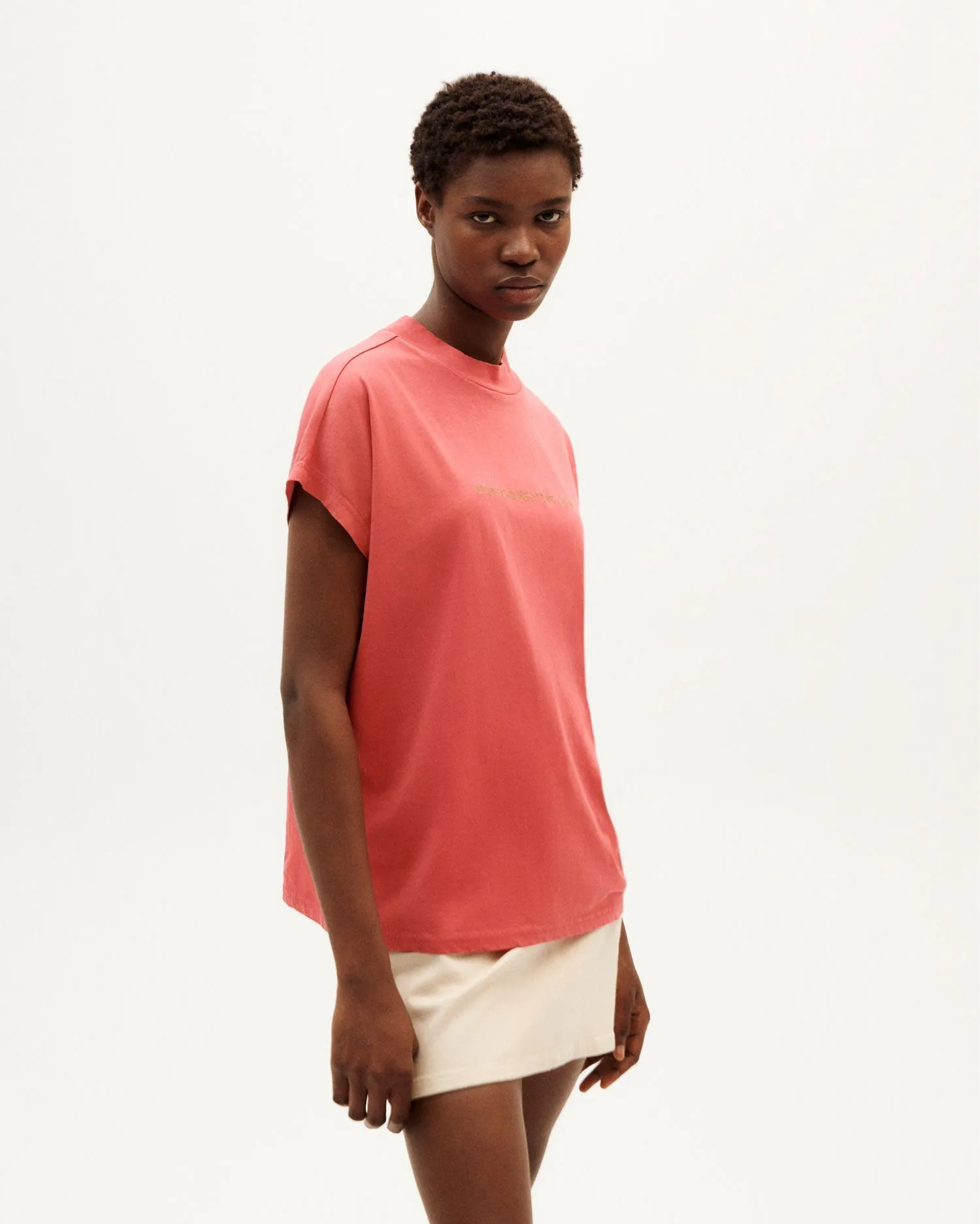Camiseta Rosa Here Comes The Sun