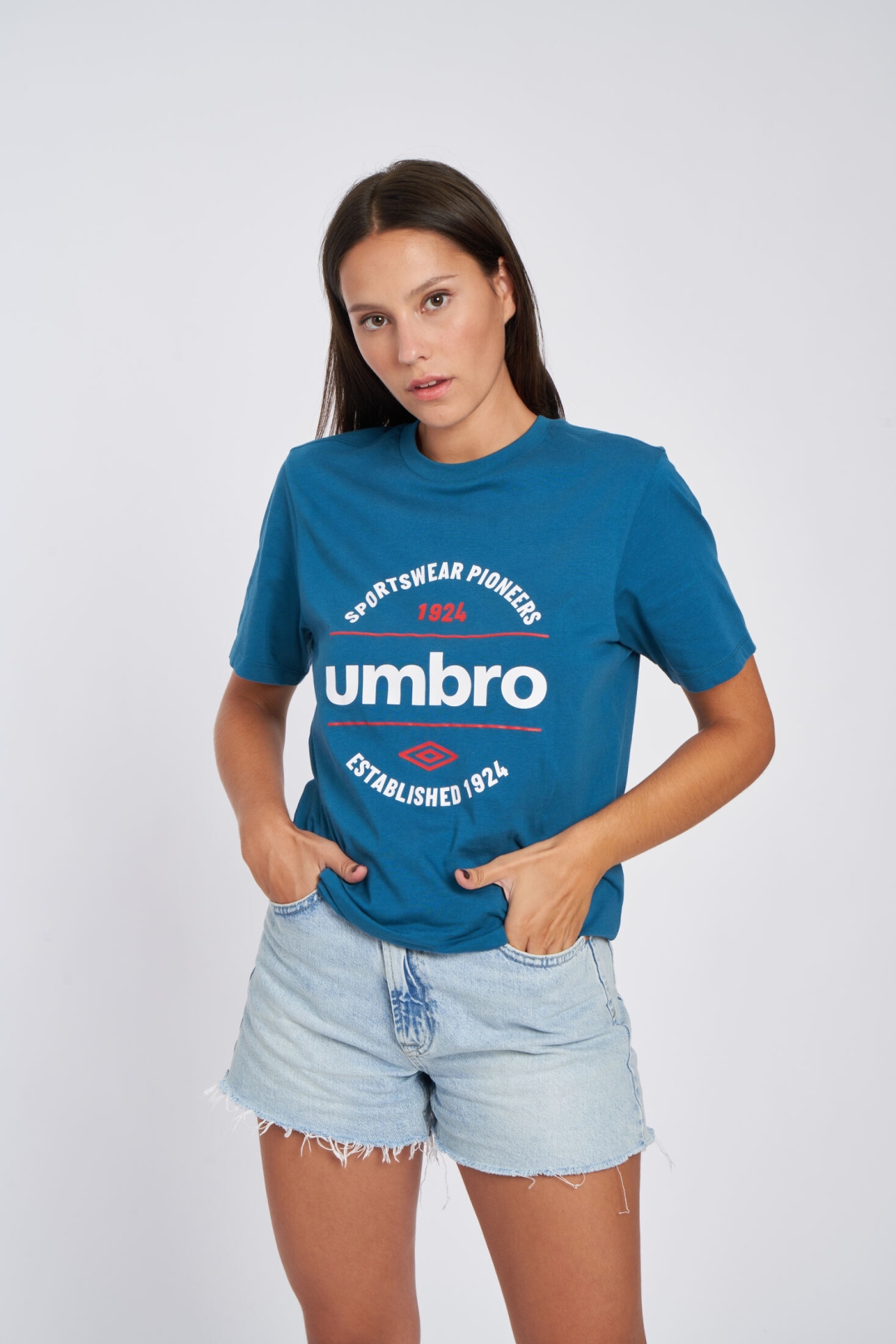CAMISETA UMBRO FW CIRCULAR GRAPHIC TEELYONS BLUE